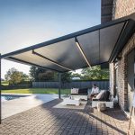 Renson lapure auduma pergola